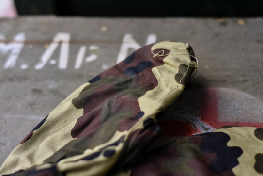 Camo gloves - Romanian Army Surplus