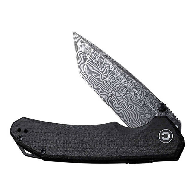 DAMASCUS KÉS BRAZEN DAMASCUS MICARTA FEKETE - CIVIVI