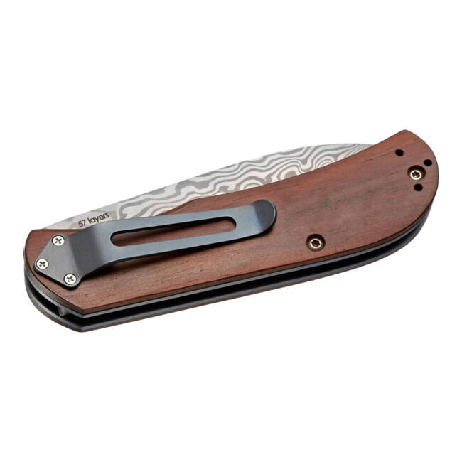 DAMASCUS KÉS EXSKELIBUR II COCOBOLO - BOKER PLUS