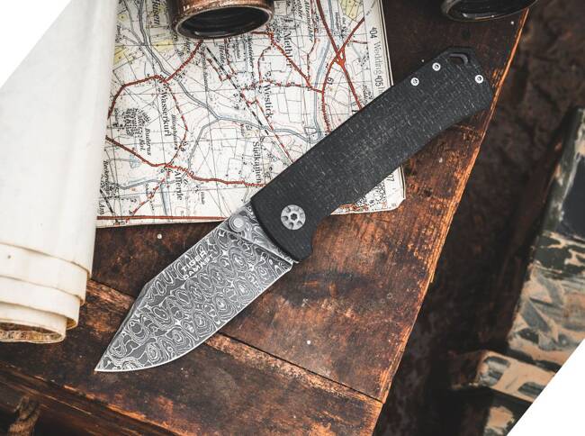 DAMASCUS KÉS TIGER-DAMASCUS - BOKER