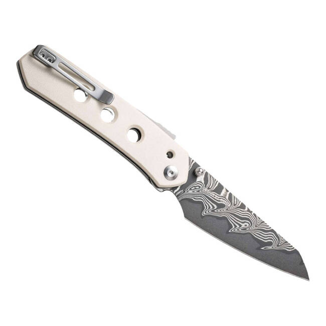 DAMASCUS KÉS VISION FG G10 IVORY - CIVIVI