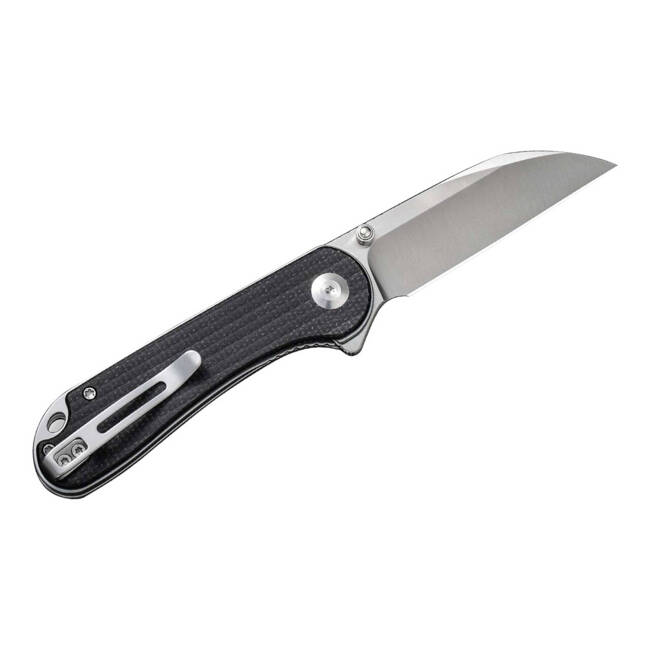 EDC KÉS ELEMENTUM MICARTA FEKETE SATIN - CIVIVI