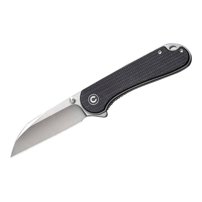 EDC KÉS ELEMENTUM MICARTA FEKETE SATIN - CIVIVI