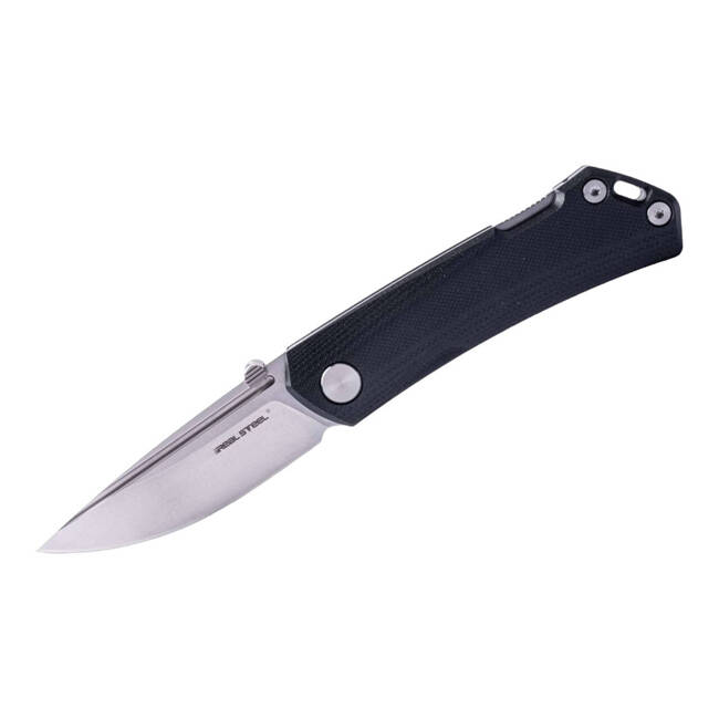 EDC KÉS LUNA MAIUS ECO G10 FEKETE - REAL STEEL