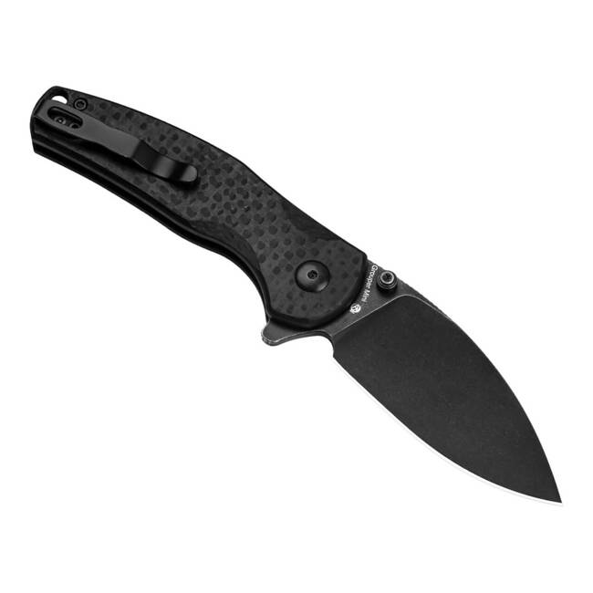 EDC KÉS MINI GROUPER G10 FEKETE - KIZER