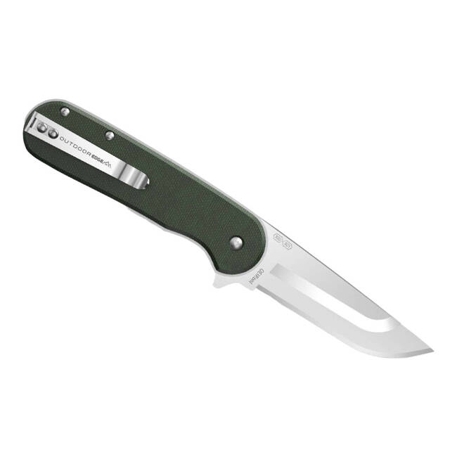 EDC KÉS RAZOR VX3 3.0" MICARTA GREEN - OUTDOOR EDGE