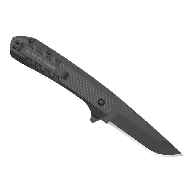 EDC KÉS RAZOR VX4 3.0" CF G10 ALL BLACK - OUTDOOR EDGE