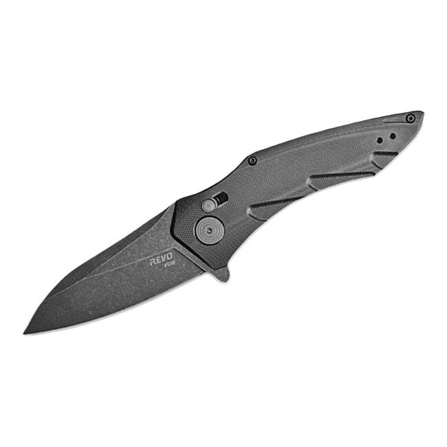 EDC KÉS STORM DROP POINT G10 FEKETE - REVO