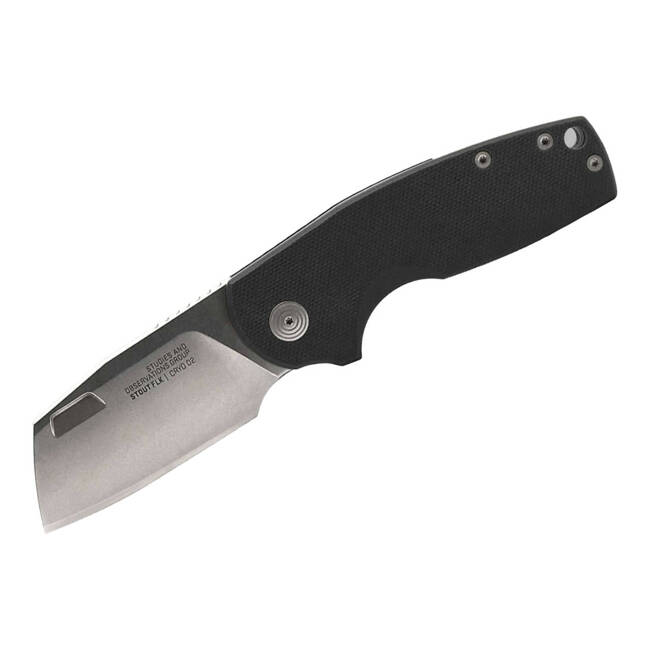 EDC KÉS STOUT FLK CLEAVER BLACK STONEWASH - SOG