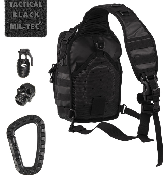 EGYSZALAGÚ RUCKSACK - "ASSAULT" - NAGY - 29 L - Mil-Tec® - TAKTIKAI FEKETE