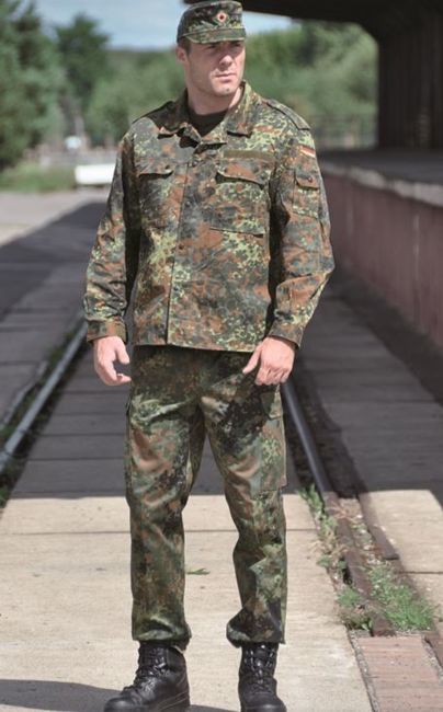 Eredeti német terep ing, Flecktarn