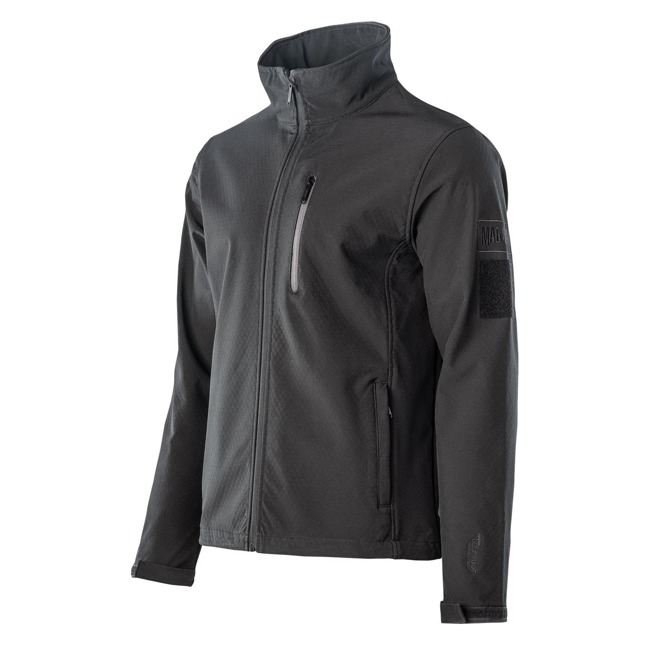 FÉRFI SOFTSHELL DZSEKI - MAGNUM DEER 2.0 - FEKETE