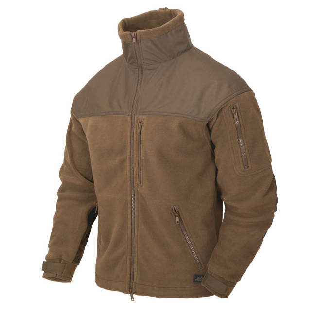 FLEECE DZSEKI - "CLASSIC ARMY" - Helikon Tex® - COYOTE 