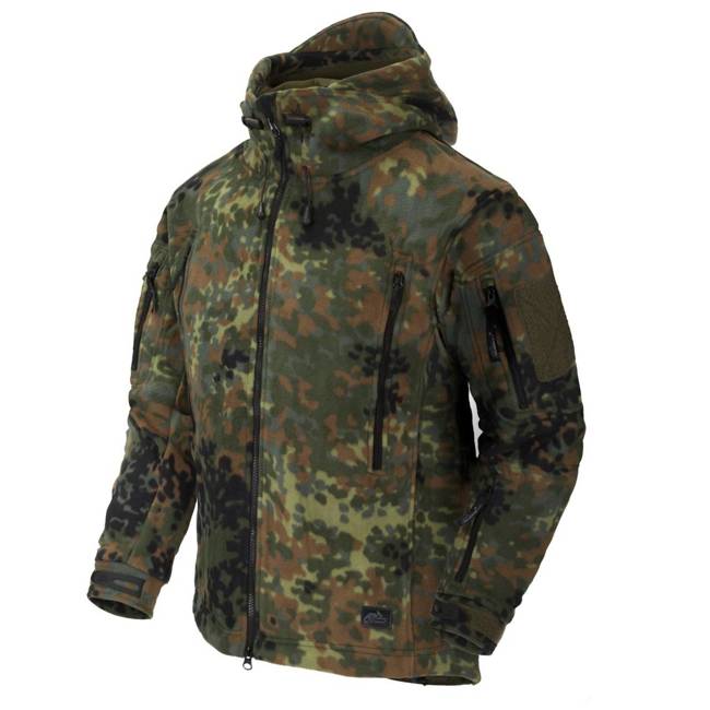 FLEECE DZSEKI - "PATRIOT" - Helikon Tex® - FLECKTARN