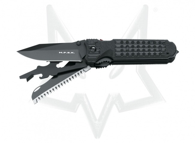 Fox kés M.P.S.K. Multi Purpose Survival Knife Camp Tool