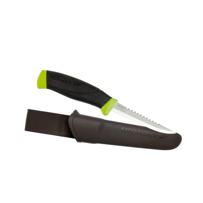 HALÁSZKÉS - COMFORT SCALER 098 - ROZSDAMENTES ACÉL - MORAKNIV® - FEKETE