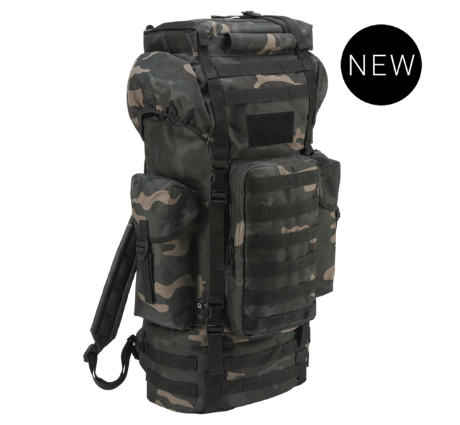 HÁTIZSÁK KAMPFRUCKSACK MOLLE - DARK CAMO - BRANDIT