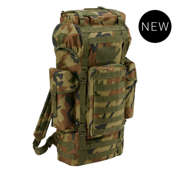 HÁTIZSÁK KAMPFRUCKSACK MOLLE - WOODLAND - BRANDIT