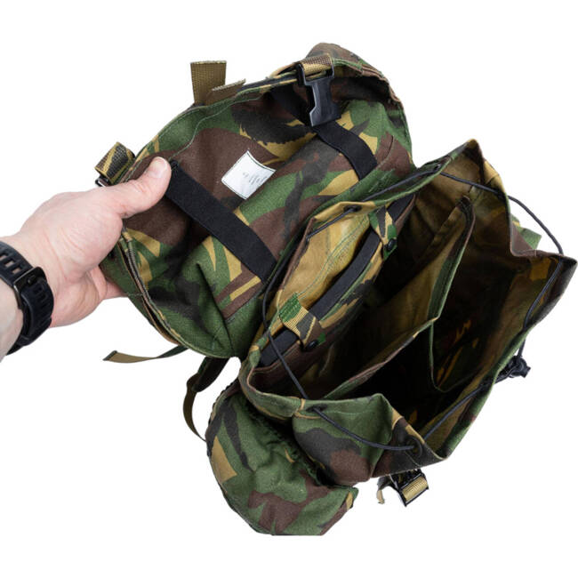 HÁTIZSÁK SEYNTEX HOLLAND NAPPALI CSOMAG - 35L - DPM CAMO - KATONAI TÖBBLET HOLLAND HADSEREG - MINT ÚJ