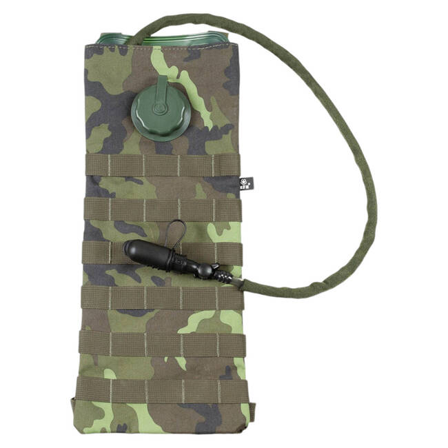 HIDRATÁLÓ HÁTIZSÁK SZETT HÓLYAGGAL ÉS CSERÉLHETŐ SZELEPPEL - MOLLE SYSTEM - CZ M95 CAMO - 2,5 L - MFH  