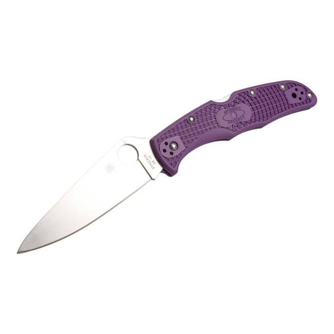 HORGÁSZKÉS ENDURA FLAT GROUND - VIOLETT - SPYDERCO