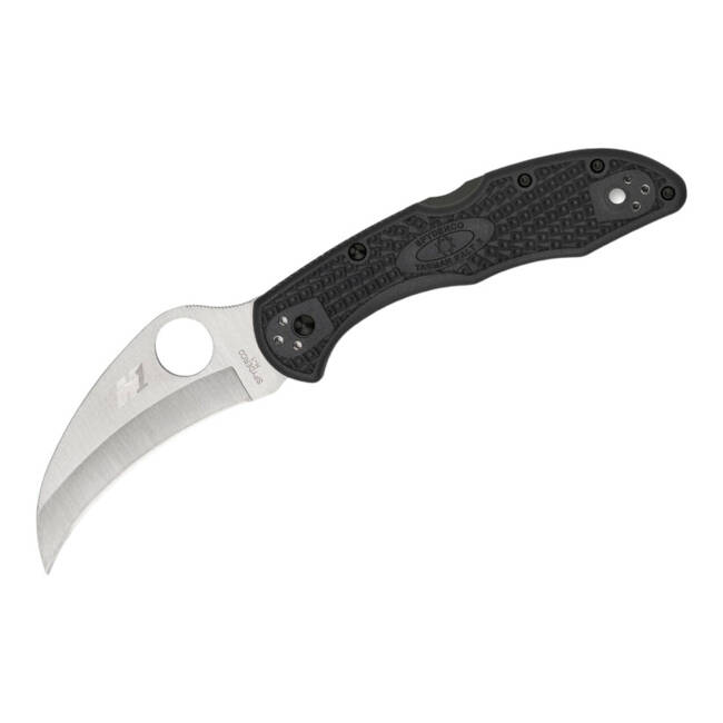 HORGÁSZKÉS TASMAN SALT 2 LIGHTWEIGHT H1 - FEKETE - SPYDERCO