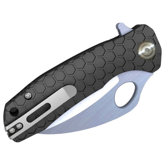 Honey Badger - BLACK SERRATED - SMALL - CLAW ZSEBKÉS