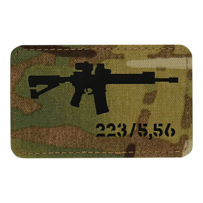 JELVÉNY AR-15 223/5.56 LASER CUT - MULTICAM/FEKETE - M-TAC