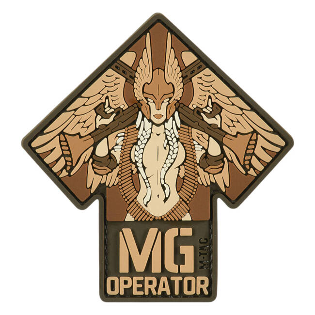 JELVÉNY MG OPERÁTOR PVC - COYOTE - M-TAC