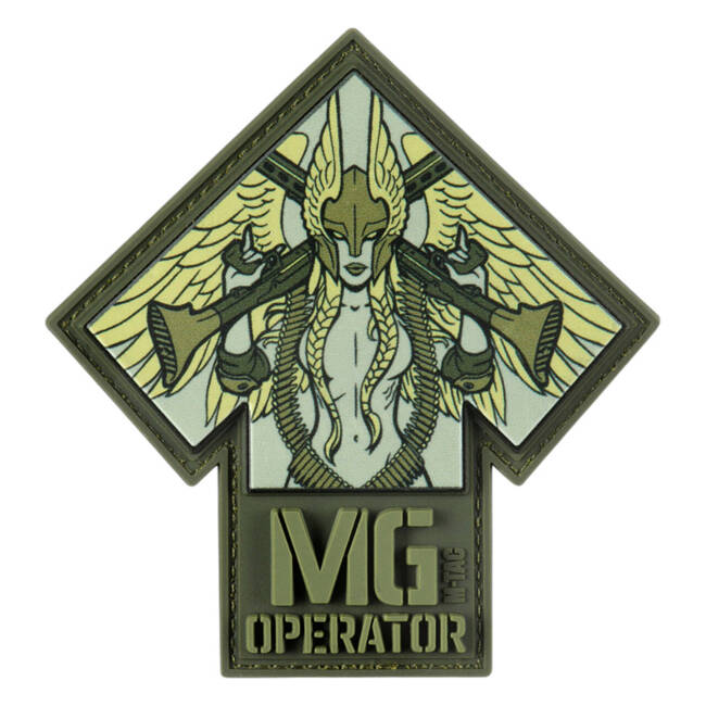 JELVÉNY MG OPERÁTOR PVC NYOMTATÁS - RANGER ZÖLD - M-TAC