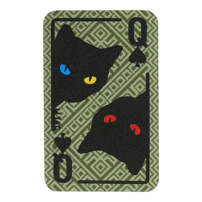 JELVÉNY QUEEN OF SPADES (ORNAMENTUM) - OLIV - M-TAC