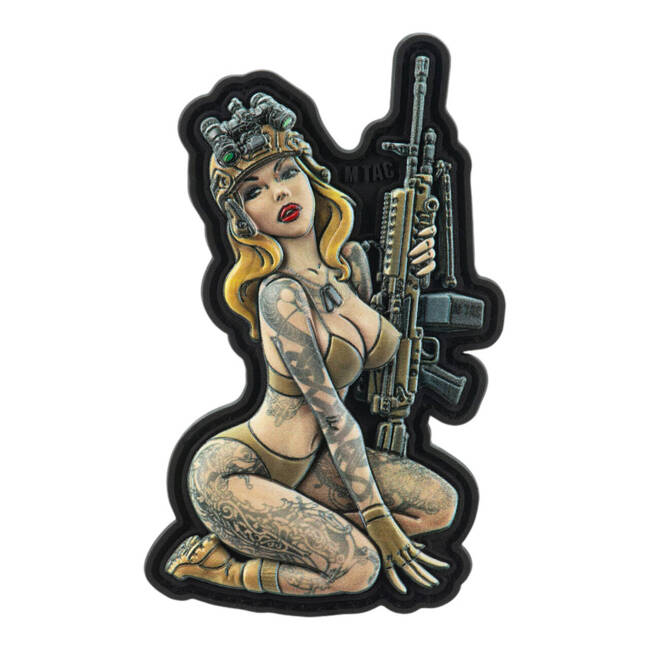 JELVÉNY TACTICAL GIRL ?5 PVC - SZÍNES - M-TAC