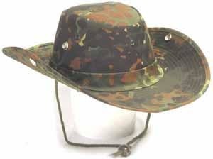 KALAP BUSH HAT US (RIP-STOP) FLECKTARN CAMO