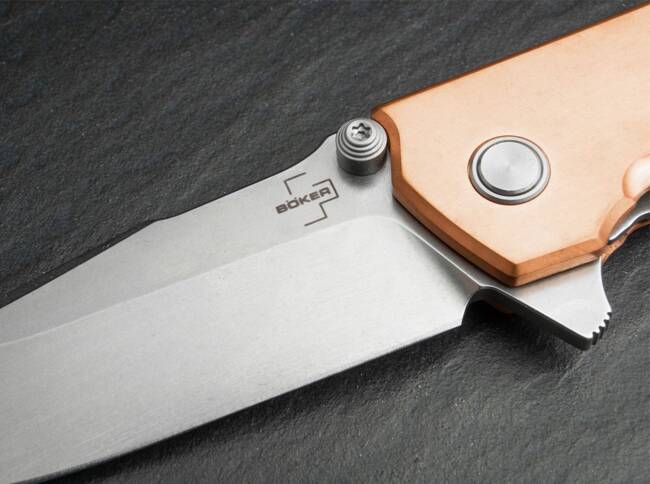 KÉS ASSZISZTENS NYITÓVAL KIHON ASSISTED COPPER - BOKER PLUS