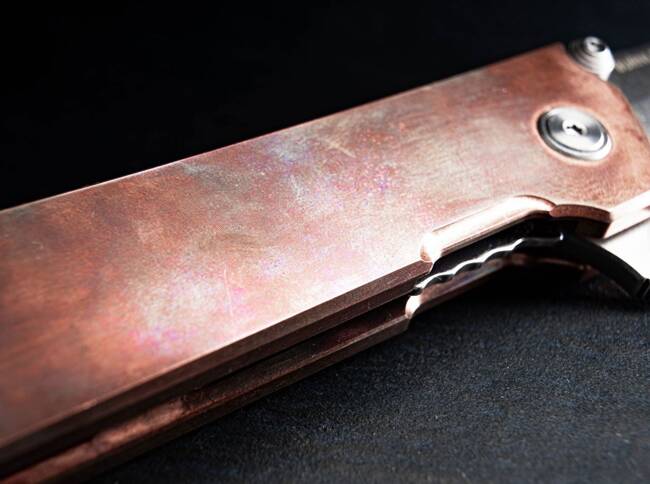 KÉS ASSZISZTENS NYITÓVAL KIHON ASSISTED COPPER - BOKER PLUS