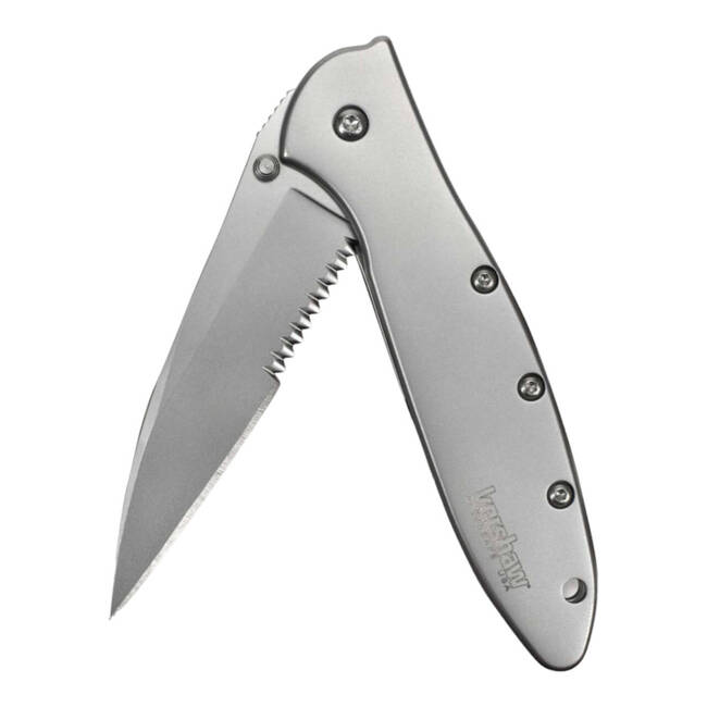 KÉS ASSZISZTENS NYITÓVAL LEEK SERRATED - KERSHAW