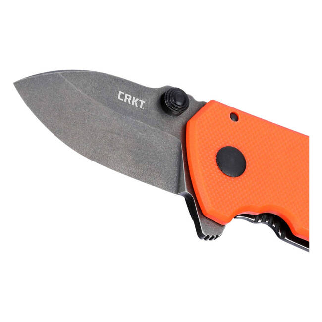 KÉS ASSZISZTENS NYITÓVAL SQUID COMPACT G10 - ORANGE - CRKT