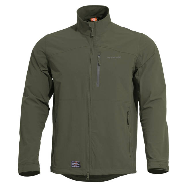 KÖNNYŰ SOFTSHELL DZSEKI - "ELITE" - PENTAGON® - ZÖLD TAIGA