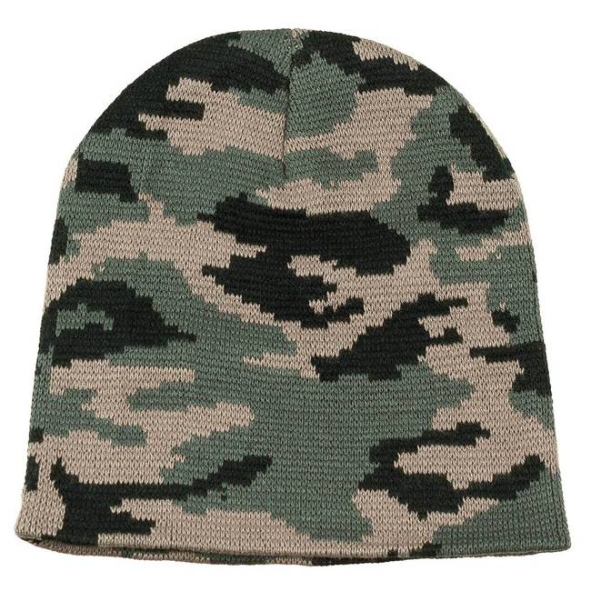 KÖTÖTT SAPKA - "BEANIE" - MFH® - WOODLAND