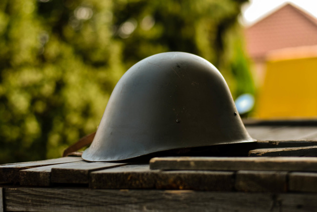 M73 Helmet, Cold War Era, Romanian Army Surplus - Jó állapotban 