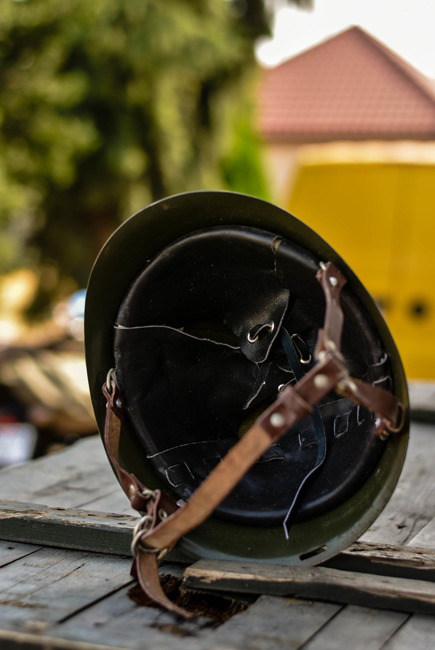 M73 Helmet, Cold War Era, Romanian Army Surplus - Jó állapotban 