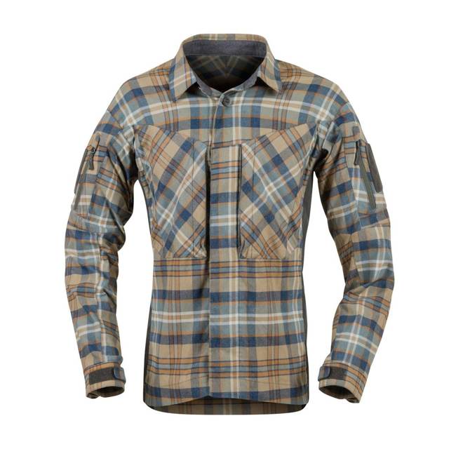 MBDU FLANNEL® ING - GINGER PLAID - HELIKON