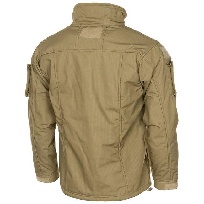 MFH "COMBAT" KABÁT - FLEECE - COYOTE TAN