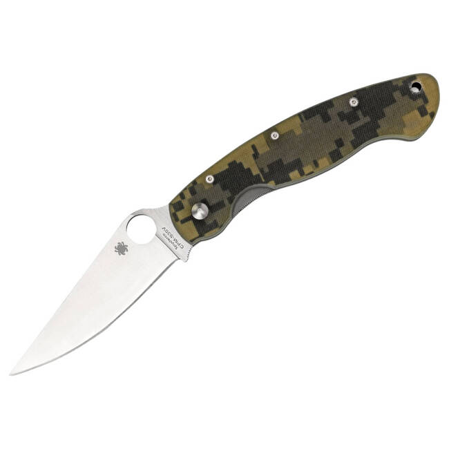 MILITARY DIGITAL CAMO G10 ZSEBKÉS - SPYDERCO