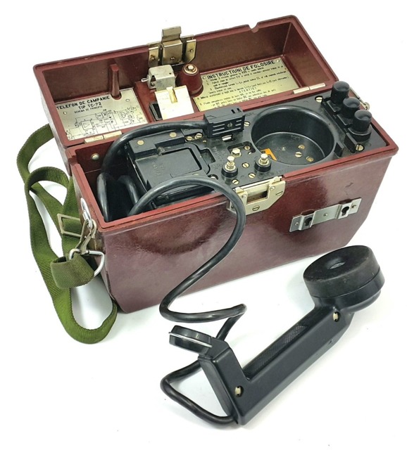 Military Campaign Telephone, Cold War era, Romanian Army Surplus 