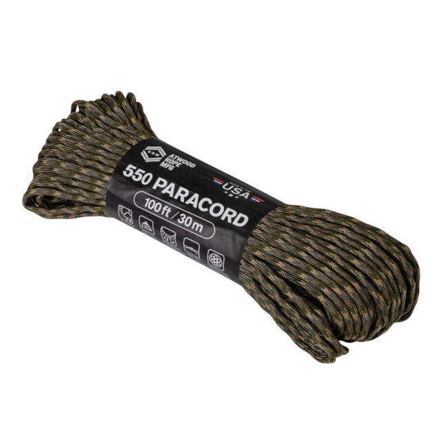 NYLON PARAKORD - 550 LBS - 30 M/100 FT - Helikon-Tex - MULTICAM