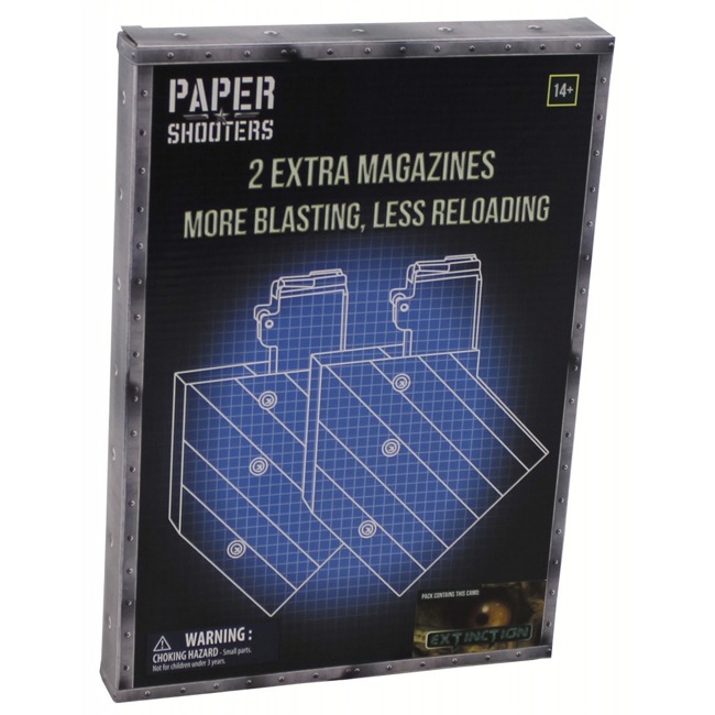 PAPER SHOOTERS, Kit, Magazine-Extinction, 2 p/pack