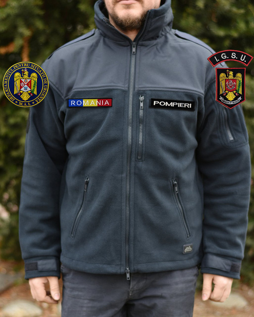 POLÁRKABÁT - "CLASSIC ARMY" - Helikon Tex® - BLEUMARIN - EMBLÉMÁVAL - IGSU