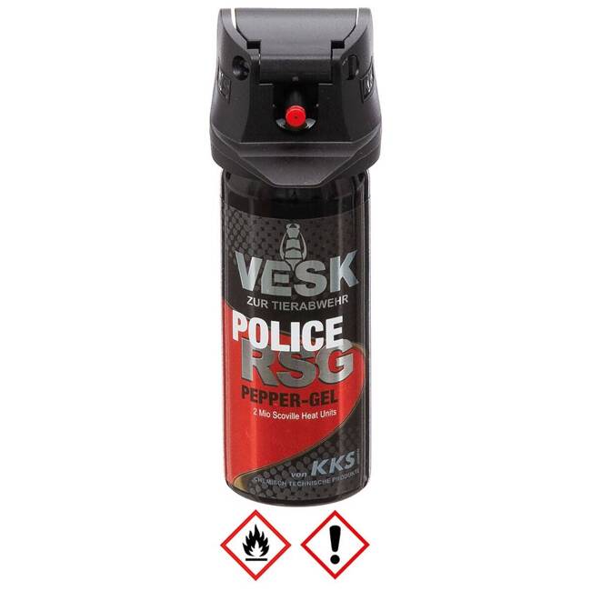 Paprika Spray, gel, 50ml, RSG-Police (KIZÁRÓLAG az EU-ban)