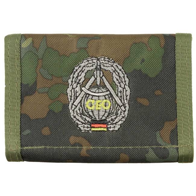 Pénztárca, BW camo, w/emb, logo I